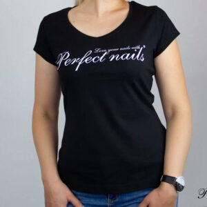 T-krekls "Perfect Nails Black" | izm. M